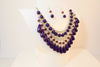 Layered, Bohemian Fringe Necklace & Earrings Set